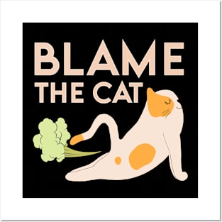 Blame The Cat Humor Posters and Art